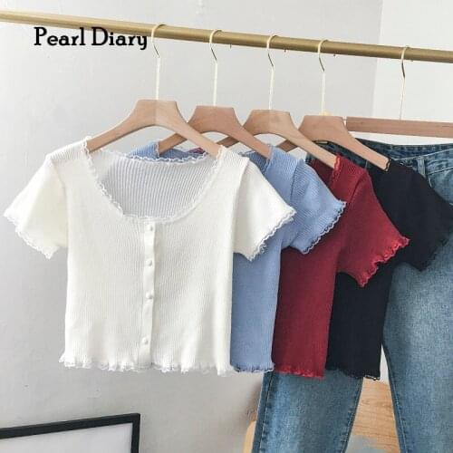 Pearl Diary Short Sleeve Women's T-Shirts