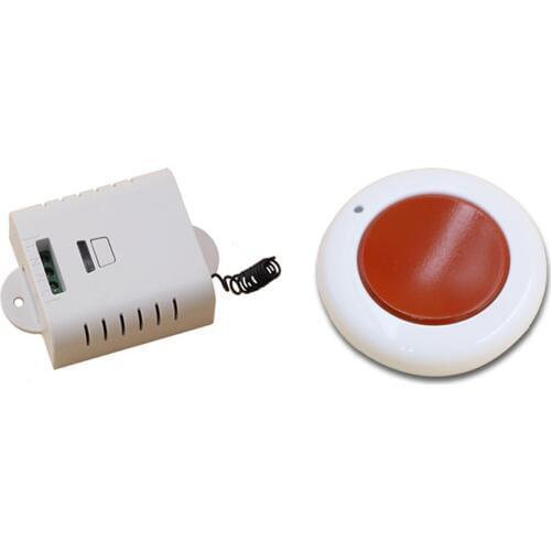 Wireless Consoles Switch AC85V -250V 1CH Relay Receiver Module and Remote Controls Round for Appliances Gate Garage Door 315/433