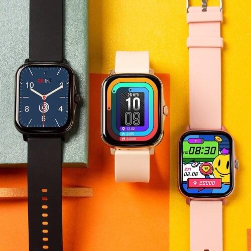 P8 Plus 1.69 inch 2021 Smart Watch Men Full Touch Fitness Tracker IP67 waterproof Women GTS 2 Smartwatch for Xiaomi phone 30