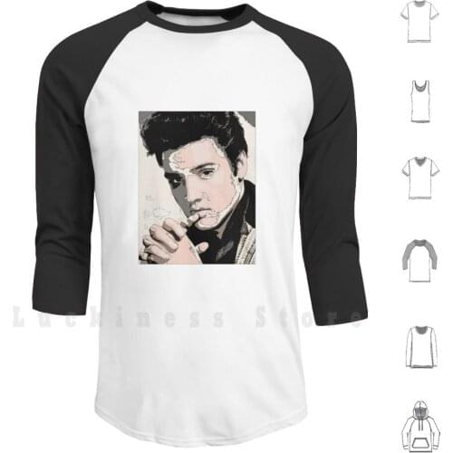 Elvis Presley Hoodie Long Sleeve Elvis Presley Sexy Old Rock God