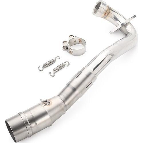 Universal Motorcycle Exhaust Pipe Muffler Mid Link Pipe Full System For Yamaha XMAX 300 XMAX 250 2017 2018 x-max 300 250 Slip-on
