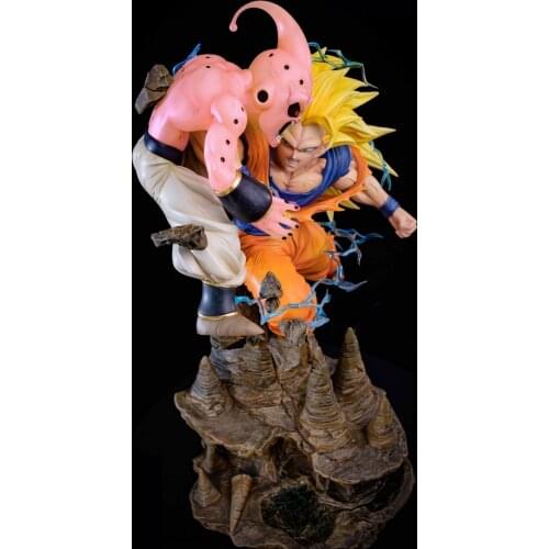 Presale [Yihong] Ryu Studio Gokong VS Buou GK Limited Edition Resin Statue Figure Model Size:46*24*27CM
