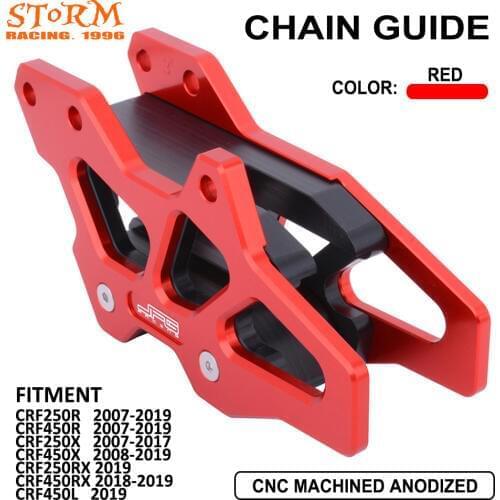 Motorcycle Rear Plastic Chain Guide Guard Sprocket Guard Protector For Honda CRF250R CRF450R CRF250X 450X CRF250RX 450RX 450L
