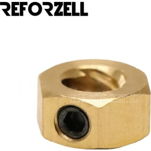 10pcs/lot Brass Lead Screw Tension Nut for workbee CNC machines Lead Screw Tensioning Nut