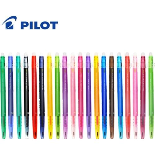 20pcs Japan Pilot FRIXION Pen Erasable Gel Pen 0.38 Mm LFBS-18UF Student Supplies 20 Color Available