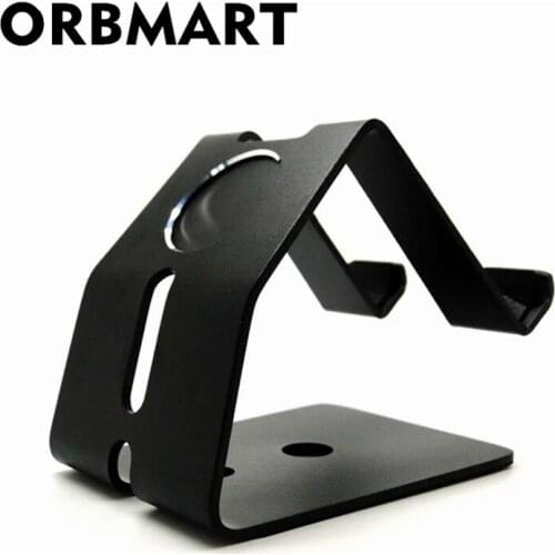 ORBMART 3 in 1 Aluminium Aloy Charge Stand Charging Dock Holder For Apple Watch iwatch iPhone iPad
