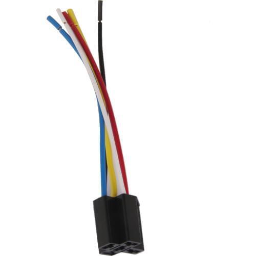 Car Truck 12V 12 Volt DC 40A 40 AMP Relay Harness Socket 5Pin 5 Wire Auto Replacement Parts prise relais
