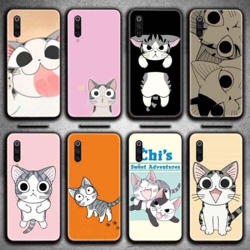 Anime Cartoon Chis Sweet Home Cat Phone Case for Xiaomi Mi Note 10 Lite Mi 9T Pro xiaomi 10 CC9 9SE