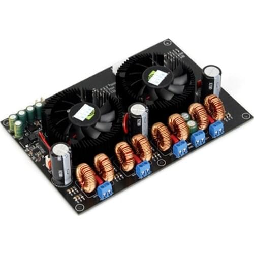 TPA3255 300W*4 Four-Channel Digital Class D Power Amplifier Board (Luxury Fan)