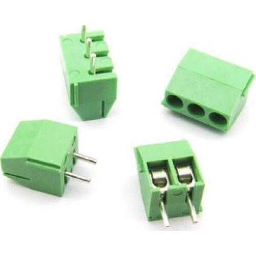 KF350-2P KF350-3P Green Pin Screw Terminal Block Connector KF350 3.5mm Pitch amphenol connector 250V/10A