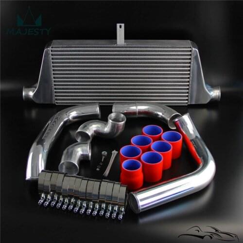 For Toyota Chaser Mark II JZX100 JZX90 FMIC Front Mount Intercooler Kit Red