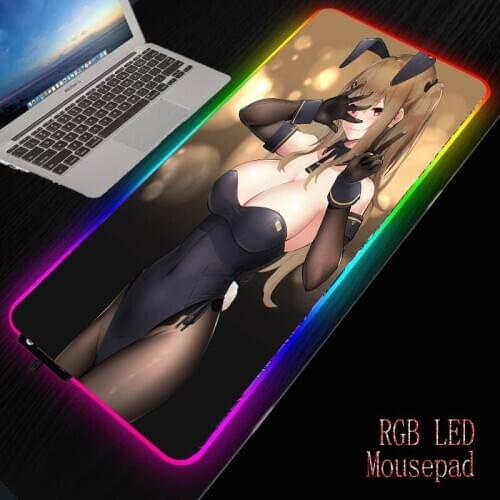 MRGBEST Gaming Mouse Pad RGB Large Mouse Pad Gamer Big Mouse Mat Computer Mousepad Led Mause Pad Keyboard Desk Mat