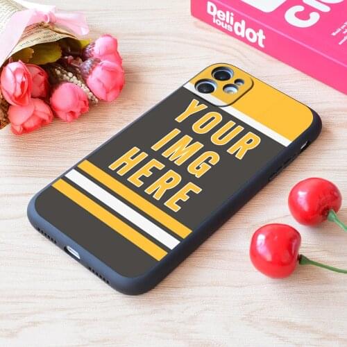 For iPhone Custom Print Soft Matt Apple Case