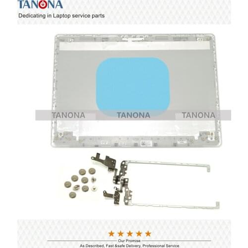 Original New 0X4FTD Silver for Dell Inspiron 15 5000 5570 LCD Screen Back Cover Top Case Rear Lid Chassis Lcd Hinge Set Screws