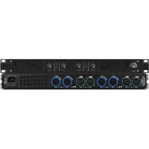 Paulkitson M4350 Professional Digital Power Amplifier 1U 4 Channel Amplificador Audio Amplifier Power Amp Stag