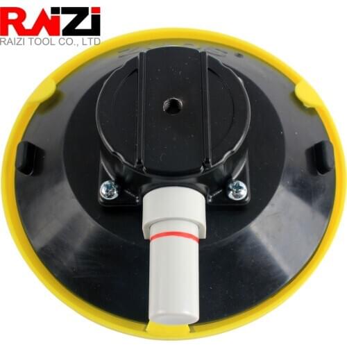 Raizi 1 Pc 150 mm Vacuum Suction Cup Mount with Vacuum Pump 6" Car Window Glass Small Sucker Seam Setter Part For Granite Stone