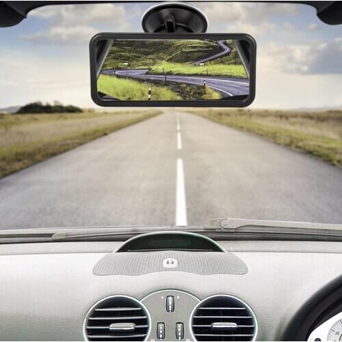 4/5/8/13inch Adjustable Car Panoramic Rear View Mirror Interior Rearview Mirrors with Suction Cup Car Interior Accessories