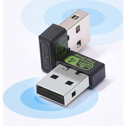 RTL8188GU Hot USB WiFi Adapter Mini Network Card Plug and Play USB 2.0 150Mbps Drive-free Wifi Adapter for PC