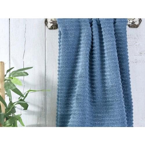 Sila Cotton Hand Face Towel Blue