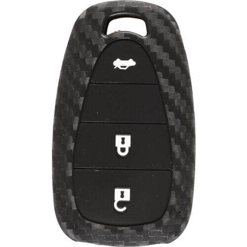 Kutery 3 Buttons Silicone Remote Key Bag Holder Case For Chevrolet Malibu Equinox Cruze Camaro