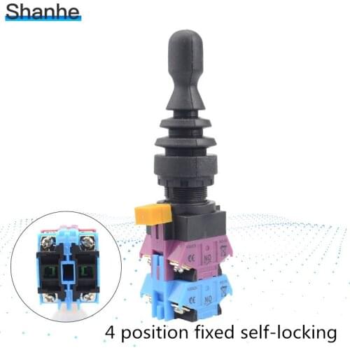 Waterproof 4 ways latching joystick switch maintained rainproof joystick controller