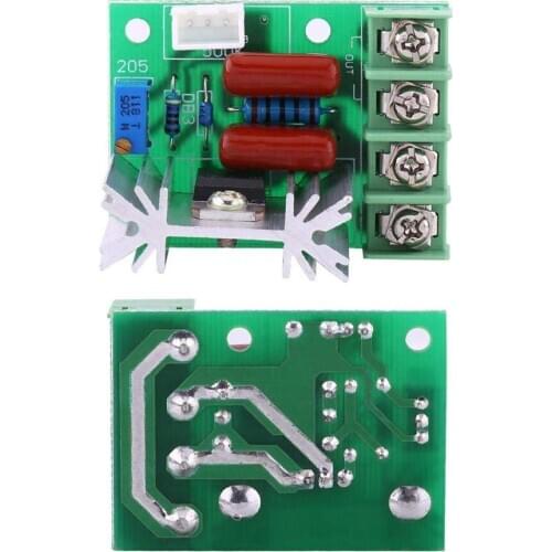AC 220V 2000W High Power SCR Voltage Regulator Dimming Dimmers Motor Speed Controller Governor Module W/ Potentiometer