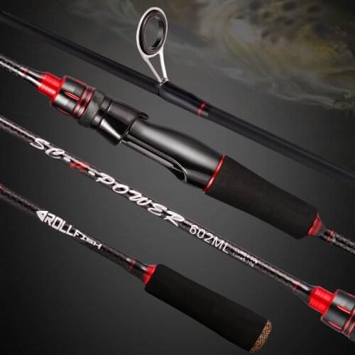 ZZZ SEE POWER 602ML Fast Action ML M Lure Spinning Fishing Rod Carbonfiber Bait 7-30g 1.68m 1.8m 2.1m 2.4m 2.7m No Reel