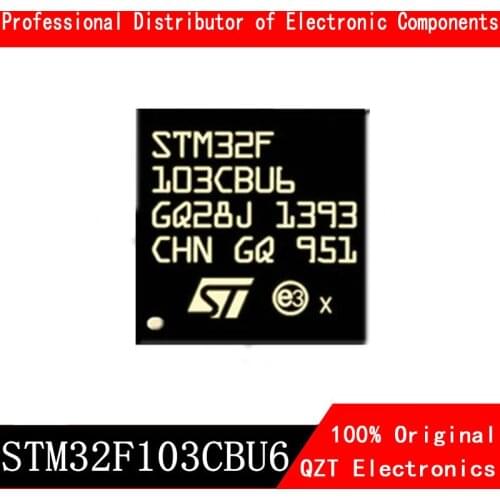 5pcs/lot new original STM32F103CBU6 STM32F103 UFQFPN-48 microcontroller MCU In Stock