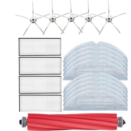 Promotion!Main Brush Side Brush Hepa Filter Mop Cloth for Xiaomi Roborock T7S T7Plus T7Splus S7 Vacuum Cleaner Spare Parts