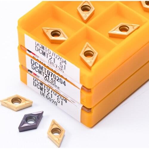 DCMT070204 VP15TF UE6020 US735 nternal Turning Tool DCMT 070204 Carbide Insert Lathe Cutter Tool turning insert Cutting Tools