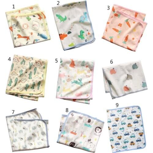 Baby Infant Washable Diaper Nappy Urine Mat Kid Waterproof Bedding Changing Pads F3ME