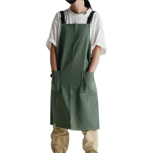 Strap Apron Restaurant Waiter Milk Tea Bread Pastry Baking Restaurant Coffee Shop Chef Overalls