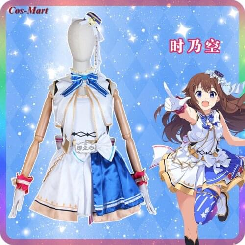 Hot Anime YouTuber Hololive Cosplay Costume Cute Whole Staff Idol Uniforms Female Activity Party Role Play Clothing XS-XL New
