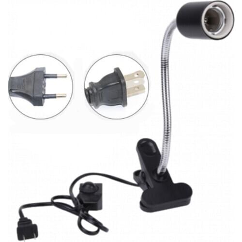 Reptile Lamp Set Lamp Clip-on Bulb Lamp Holder Thermometer Hygrometer Turtle Tortoises Basking Lamp Heat light Kit