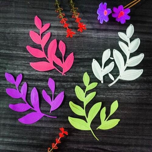 Foliage Metal Cutting Dies for DIY Scrapbooking Album Paper Cards Decorative Crafts Embossing Die Cuts