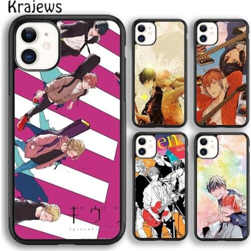 Krajews Anime Given soft Phone Case Cover For iPhone 5s SE 2020 6s 7 8 plus X XS XR 11 12 mini pro max coque Shell
