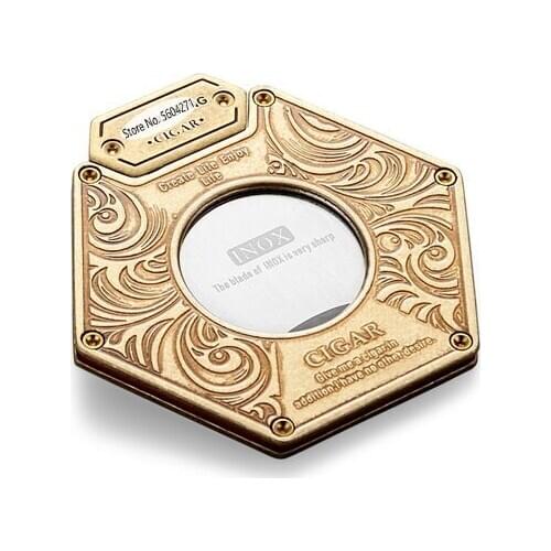 Cigar Scissors Cigar Cutter Sharp Blade Portable Retro Gift Box Packaging Tobacco Cutter Cigar Scissors