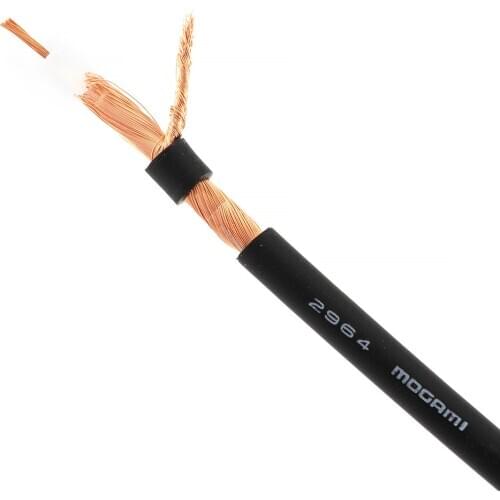 Original authentic Japanese mogami 2964 75 ohm coaxial digital audio cable super soft ultra-fine bulk wire