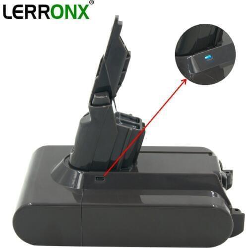 For Dyson V7 Rechargeable Battery 21.6V 3000mAh Li ion Replacement Batteries for Vacuum Cleaner V7 Animal V7 Fluffy V7 Trigger