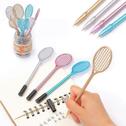 Racket for Slime PVC Badminton pen kids Toys Charms Floam putty Model Clay tool DIY fluffy slime form crystal kit clear slime