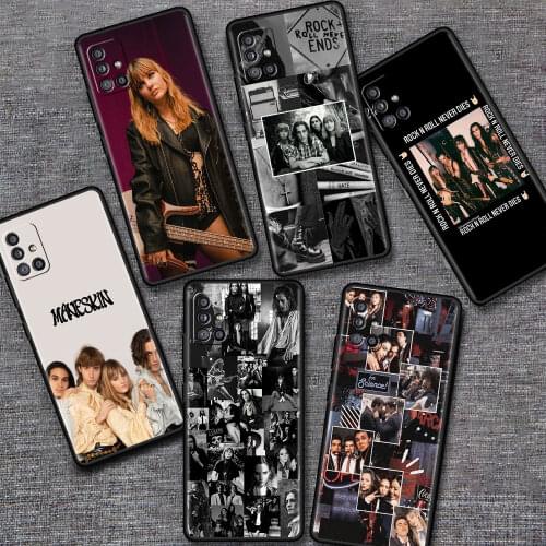 Silicone Case For Samsung Galaxy A51 A52 A71 A32 A72 5G A21s A12 A31 A41 A02s A11 A91 Back Soft Phone Cover Maneskin Singer