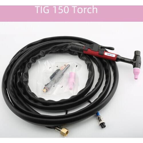 Tig Welding Torch Air Cooled Welder QQ150 4m Shield Cup Electrode holder ceramic cup for QQ-150 QQ-150A for tig WS200 WS250