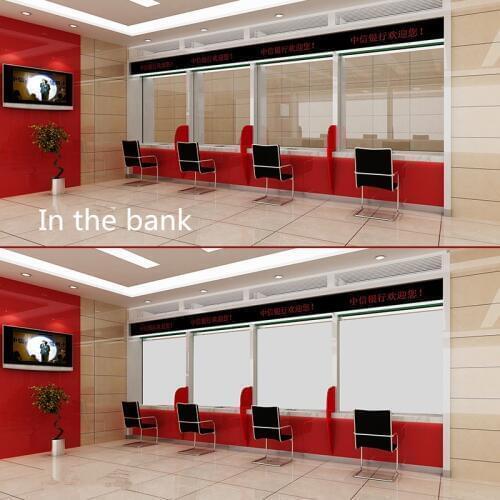 50x50cm/20"x20" Smart PDLC Smart Tint Window Pravicy Film Smart Window Tint Electrochromic Film Switchable Glass Vinyl