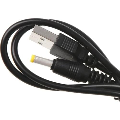 USB Male To 4.0x1.7mm 5V DC Barrel Jack Power Supply Cable Connector Charge Cord