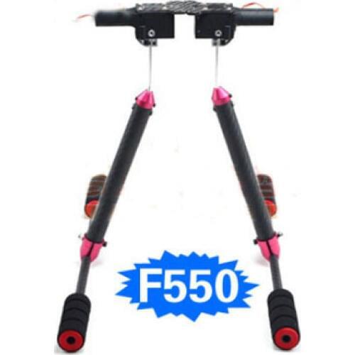 Carbon Fiber Retractable Electrical Landing Gear/ Skid/ Legs for F550 Multicopter/FPV *2pcs/set