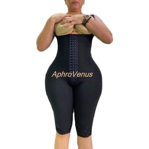 Womens Bodysuit Open Bust Shapewear Full Body Shaper Fajas Reductoras Plus Size Waist Trainer Womens Underwear Corset