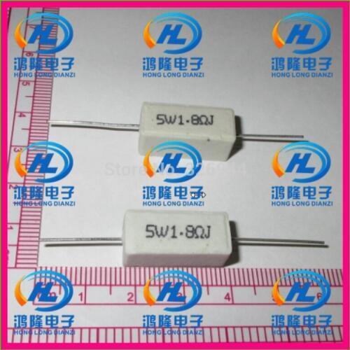 10pcs/lot) 5W 1.8 ohm +/-5% / 5W 1.8 ohm 5% / 5W 1.8RJ