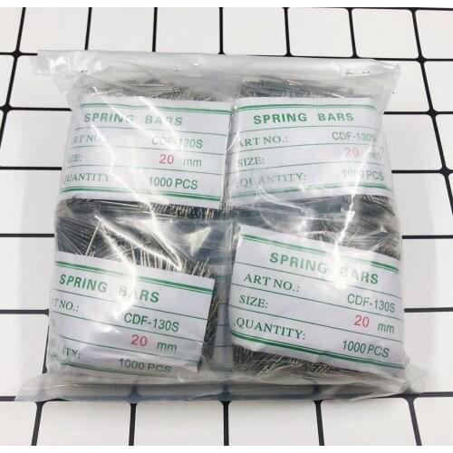 1000pcs Watch Band Strap Link Pin Remover Stainless Steel Watch Band Spring Bars Pins Repair Watchmaker Link Pins Remove Tools