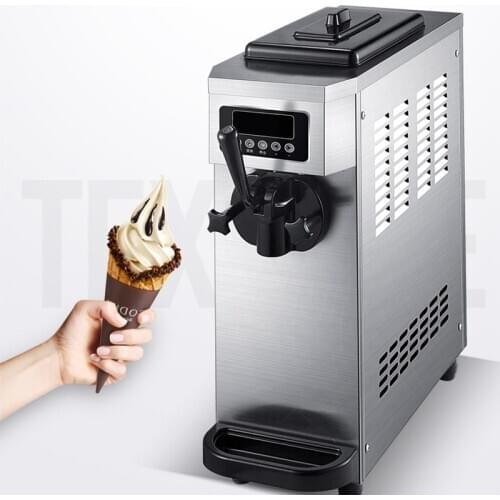 18-20L/H Ice cream machine commercial automatic small desktop cone ice cream machine A11-6 mini ice cream machine 220v