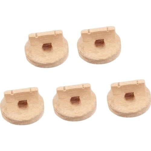 5x Maple Wood Erhu Bridge for String Instrument Erhu Parts Accessories